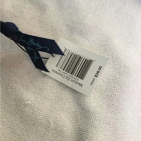 Medium Zip Vera Bradley cosmetic bag - Picture 4 of 4